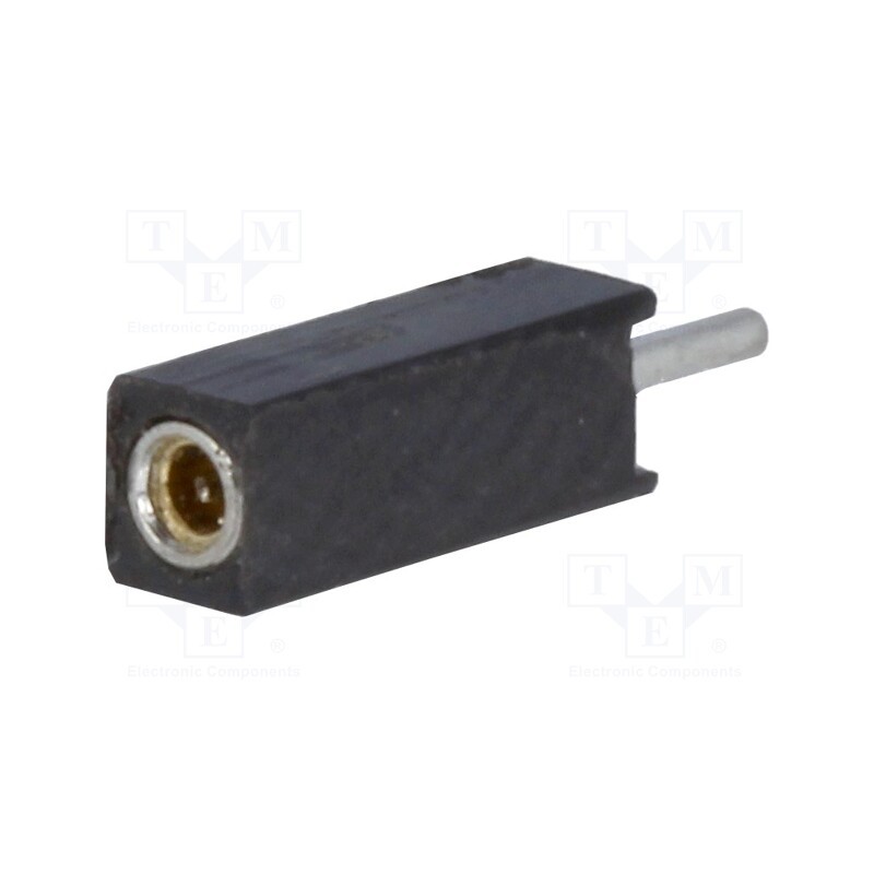 5 pcs x CONNFLY - DS1002-03-1*1131 - Socket, pin strips, female, PIN: 1, turned contacts, straight, THT