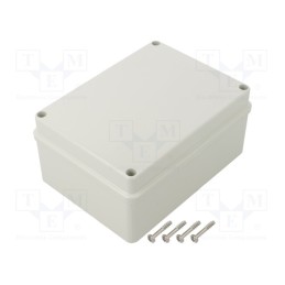 1 pcs x SCAME - 686.206 - Enclosure: multipurpose, X: 118mm, Y: 158mm, Z: 76mm, SCABOX, grey