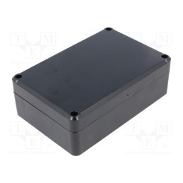 1 pcs x MASZCZYK - KM-75 BK - Enclosure: multipurpose, X: 80mm, Y: 120mm, Z: 41mm, ABS, black, IP55