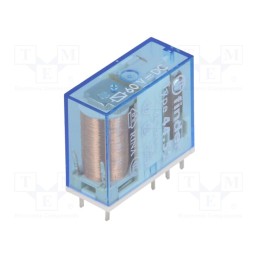 1 pcs x FINDER - 44.52.9.060.0000 - Relay: electromagnetic, DPDT, Ucoil: 60VDC, Icontacts max: 6A