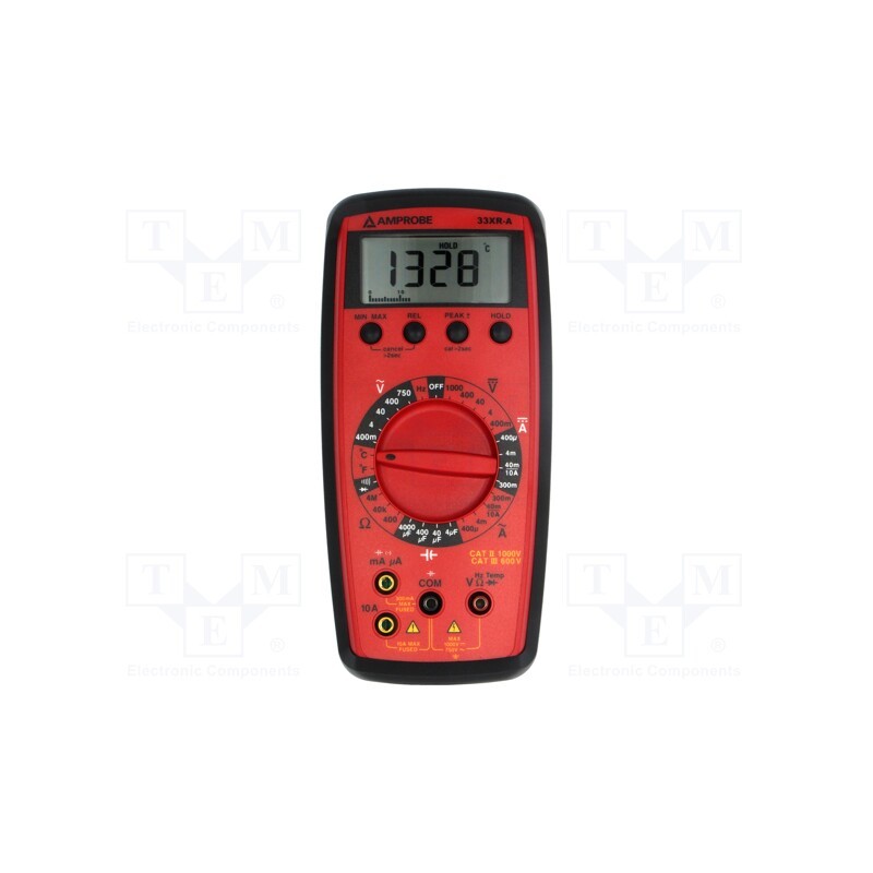 1 pcs x BEHA-AMPROBE - 33XR - Digital multimeter, LCD, 3,75 digit (3999), Bargraph: 41segm.
