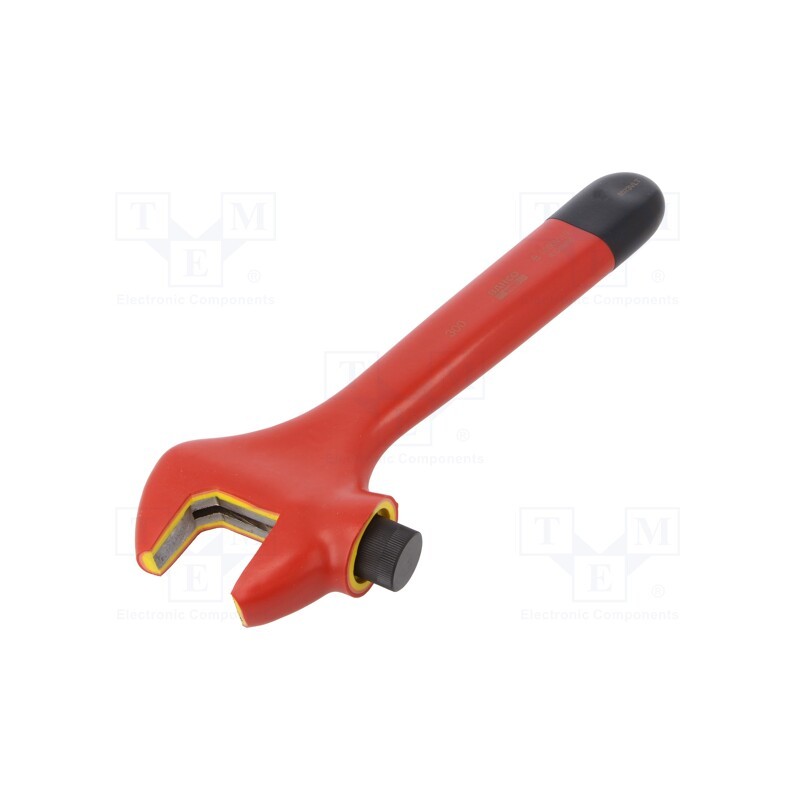 1 pcs x BAHCO - 8073VLT - Wrench, insulated,adjustable, tool steel, for electricians, 1kV