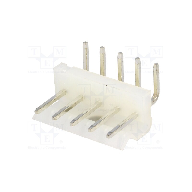 5 pcs x JOINT TECH - A5081WR-5P - Socket, wire-board, male, 5.08mm, PIN: 5, THT, 250V, 7A, tinned, 10mΩ