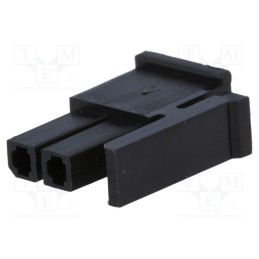 5 pcs x NINIGI - MFW-02 - Plug, wire-board, female, 3mm, PIN: 2, w/o contacts, for cable, 5A