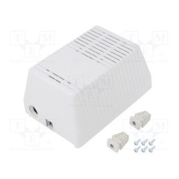 1 pcs x MASZCZYK - KM-67B/GY - Enclosure: for power supplies, X: 97mm, Y: 137mm, Z: 67mm, ABS, grey