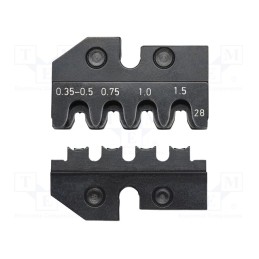 1 pcs x KNIPEX - 97 49 28 - Crimping jaws, Superseal 1.5 terminal