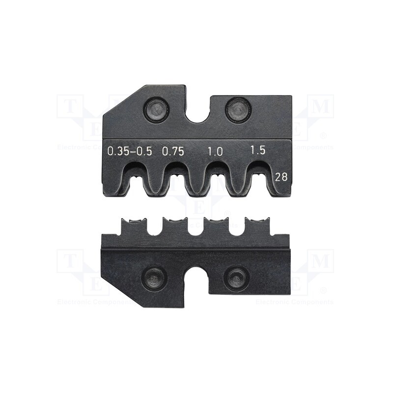 1 pcs x KNIPEX - 97 49 28 - Crimping jaws, Superseal 1.5 terminal