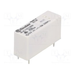 1 pcs x FINDER - 43.41.7.012.2000 - Relay: electromagnetic, SPDT, Ucoil: 12VDC, Icontacts max: 15A