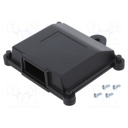 1 pcs x MASZCZYK - KM-192IBK - Enclosure: multipurpose, X: 116.9mm, Y: 120.7mm, Z: 28mm, with hole