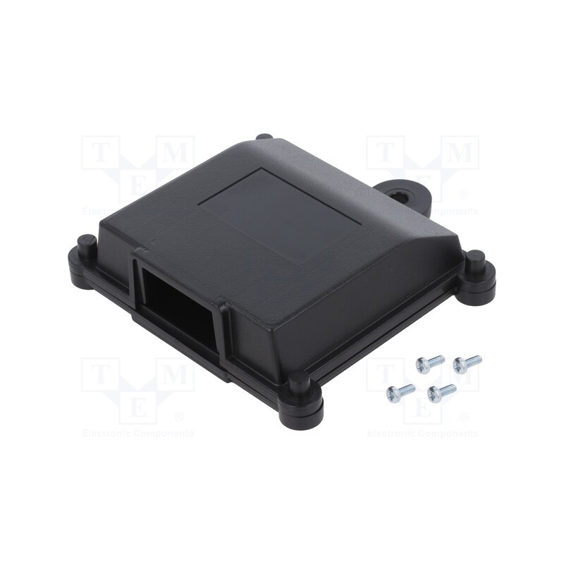 1 pcs x MASZCZYK - KM-192IBK - Enclosure: multipurpose, X: 116.9mm, Y: 120.7mm, Z: 28mm, with hole
