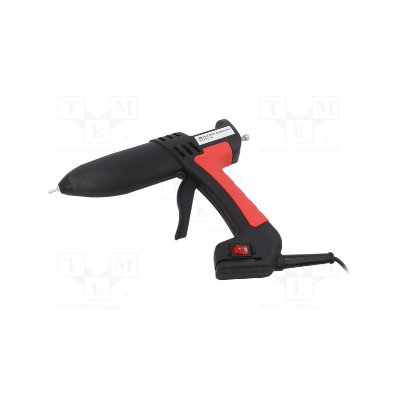 1 pcs x 3M - 7100255953 - Hot melt glue gun, Ø: 15mm, Plug: EU, 230VAC