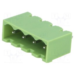 5 pcs x XINYA - XY2500V-D(5.08)-4PIN - Pluggable terminal block, Contacts ph: 5.08mm, ways: 4, straight