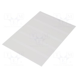 1 pcg x HELLERMANNTYTON - 594-71104 - Label, 48.5mm, 55mm, white, TAGPRINTPRO2.0EU, -40÷150°C, Thk: 25um