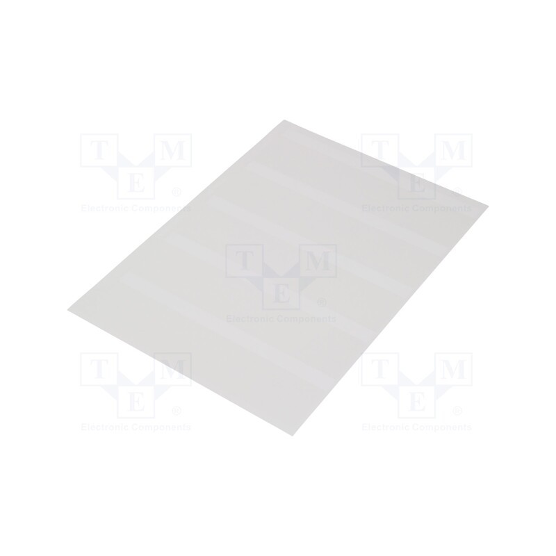1 pcg x HELLERMANNTYTON - 594-71104 - Label, 48.5mm, 55mm, white, TAGPRINTPRO2.0EU, -40÷150°C, Thk: 25um