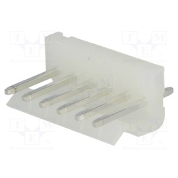 5 pcs x JOINT TECH - A3960WV-06P - Socket, wire-board, male, 3.96mm, PIN: 6, THT, 250V, 7A, tinned, 10mΩ