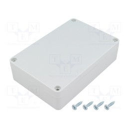 1 pcs x MASZCZYK - KM-178G - Enclosure: multipurpose, X: 90mm, Y: 135mm, Z: 35mm, ABS, grey, IP65