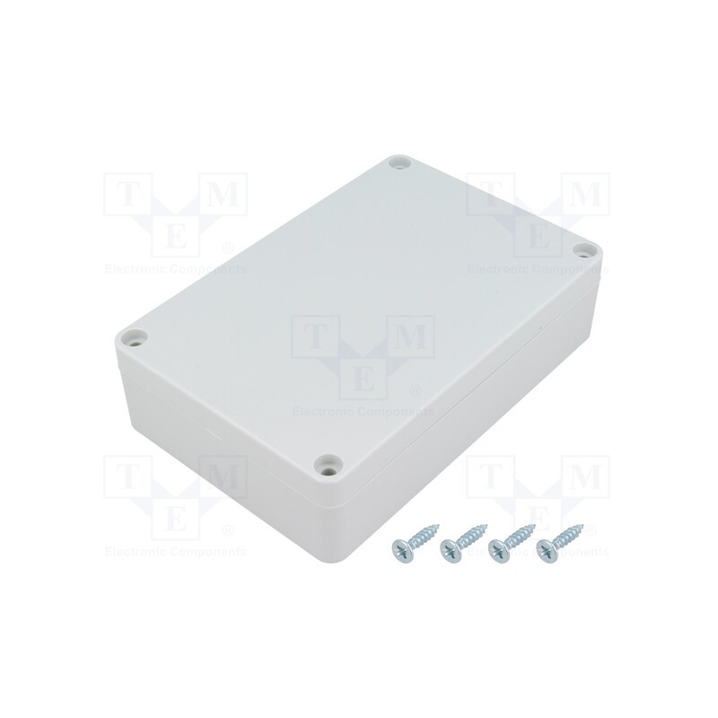 1 pcs x MASZCZYK - KM-178G - Enclosure: multipurpose, X: 90mm, Y: 135mm, Z: 35mm, ABS, grey, IP65