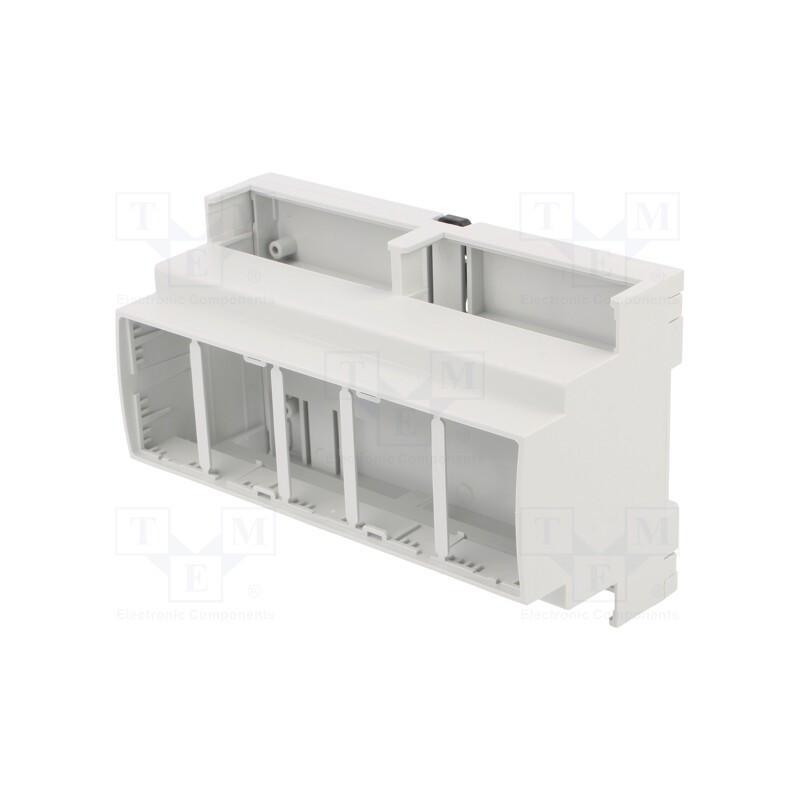1 pcs x KRADEX - ZD1008J ABS V0 - Enclosure: for DIN rail mounting, Y: 89mm, X: 142mm, Z: 65mm, ABS