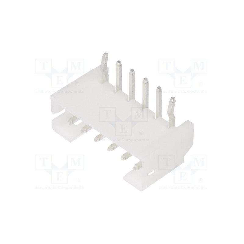 5 pcs x EDAC - 140-506-415-000 - Socket, wire-board, male, 140, 2mm, PIN: 6, THT, 100V, 2A, tinned