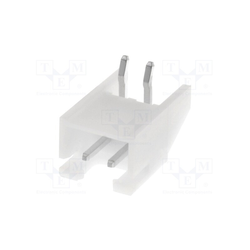 5 pcs x JST - S2B-XH-A-1 (LF)(SN) - Socket, wire-board, male, XH, 2.5mm, PIN: 2, THT, 250V, 3A, -25÷85°C
