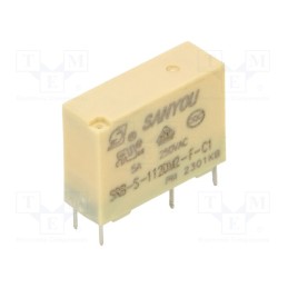 1 pcs x SANYOU - SRB-S-112DM2-C1 - Relay: electromagnetic, SPST-NO, Icontacts max: 5A, 5A/277VAC