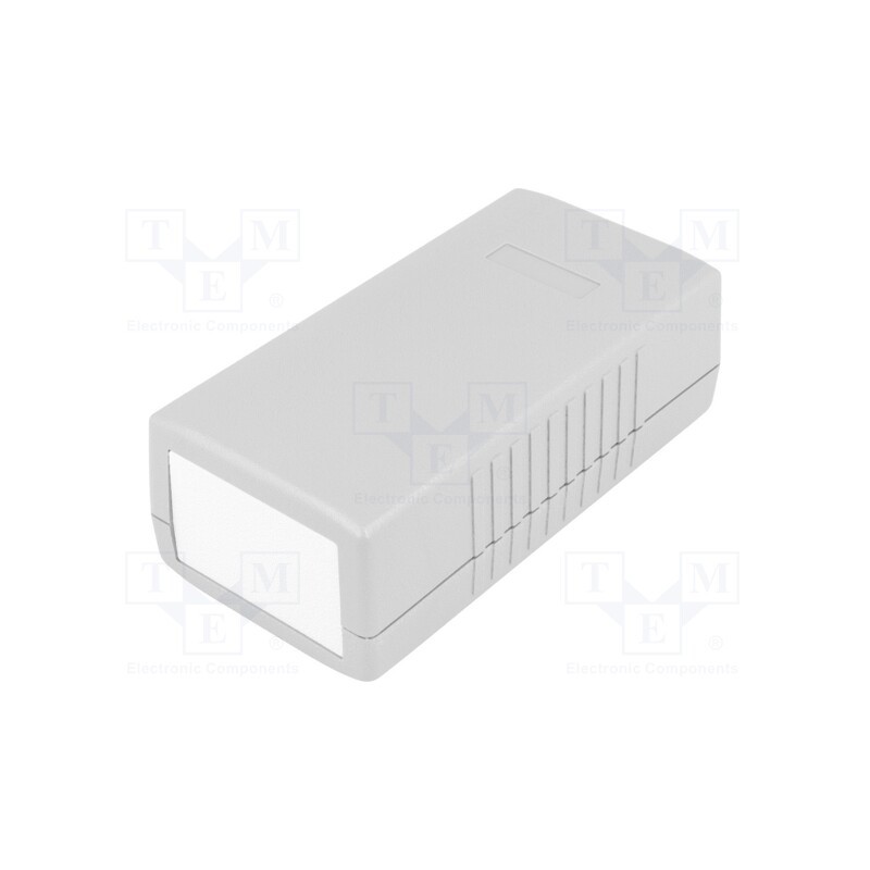 1 pcs x GAINTA - G410 - Enclosure: with panel, X: 60mm, Y: 120mm, Z: 40mm, ABS, dark grey