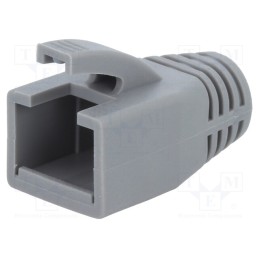5 pcs x LOGILINK - MP0035 - RJ45 plug boot, 8mm, grey