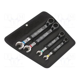 1 set x WERA - 5020090001 - Wrenches set, combination spanner,with ratchet, Joker 6001