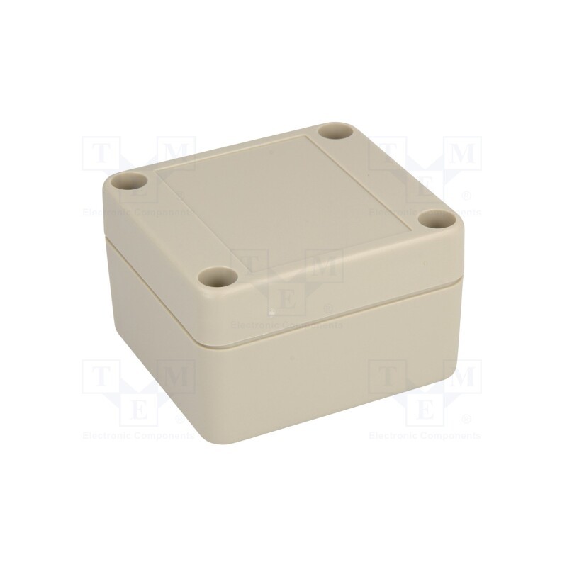 1 pcs x COMBIPLAST - CP-1025 - Enclosure: multipurpose, X: 60mm, Y: 65mm, Z: 40mm, ABS, grey, IP65