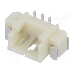 5 pcs x JOINT TECH - A1250WV-S-3P - Socket, wire-board, male, 1.25mm, PIN: 3, SMT, 125V, 1A, tinned