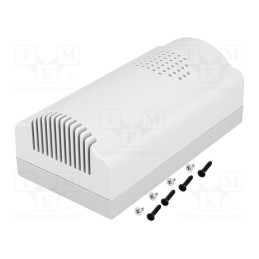 1 pcs x SUPERTRONIC - PP077AG-S - Enclosure: for alarms, X: 125mm, Y: 67mm, Z: 51mm, ABS, grey