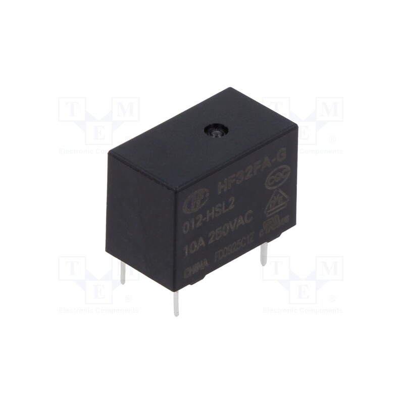 1 pcs x HONGFA RELAY - HF32FA-G/012-HSL2 - Relay: electromagnetic, SPST-NO, Ucoil: 12VDC, 10A, 10A/250VAC