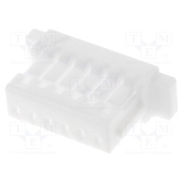 5 pcs x JST - SHR-06V-S-B - Plug, wire-board, female, SH, 1mm, PIN: 6, w/o contacts, for cable