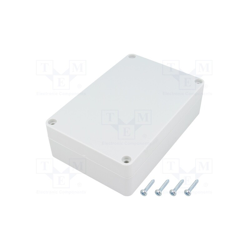 1 pcs x MASZCZYK - KM-177G - Enclosure: multipurpose, X: 90mm, Y: 135mm, Z: 40mm, ABS, grey, IP65