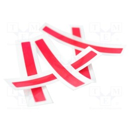 1 pcg x ANTISTAT - 029-1101 - Splice tape, ESD, 56mm, 1000pcs, Features: self-adhesive, red