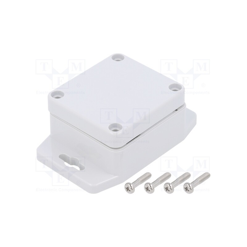 1 pcs x GAINTA - P201MF-IP68 - Enclosure: multipurpose, X: 58mm, Y: 64mm, Z: 35mm, with fixing lugs