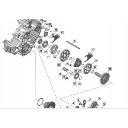 Gearbox sprocket 37 teeth CAN AM Outlander Renegade 420434855