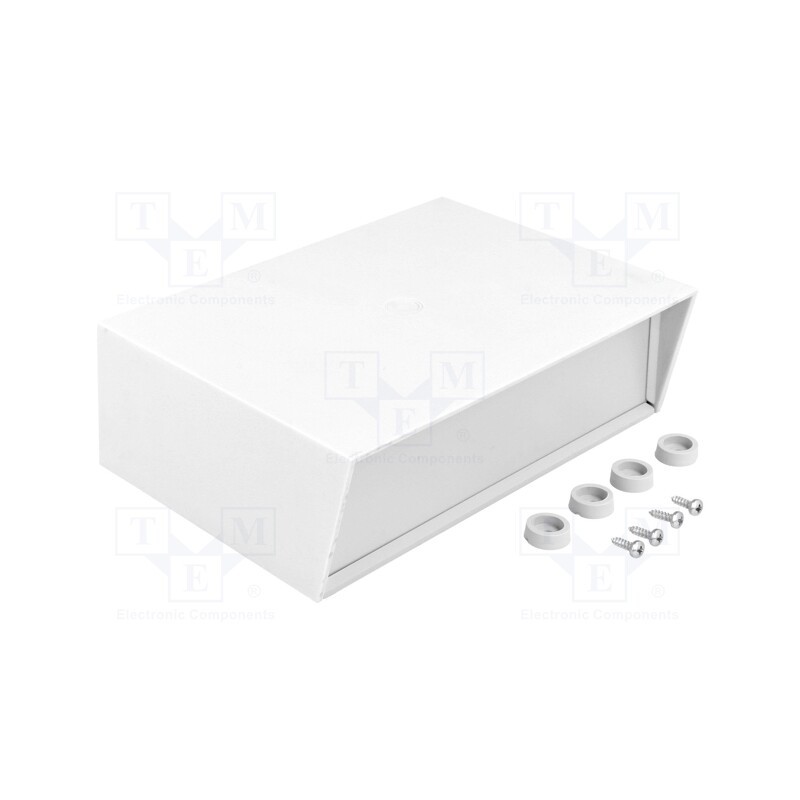 1 pcs x MASZCZYK - KM-50 GY - Enclosure: with panel, X: 154mm, Y: 103mm, Z: 50mm, ABS, grey