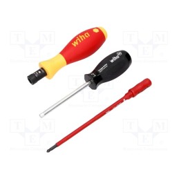 1 set x WIHA - 26626 - Kit: screwdrivers, torque,adjustable, 1kVAC, 138mm, 6mm, 0.8÷5Nm