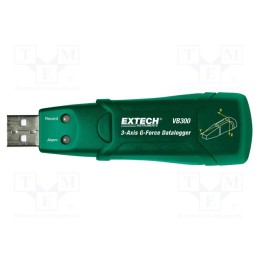 1 pcs x EXTECH - VB300 - Vibrometer, ±18g, Meas.accur: ±0,5g, Kind of sensor: MEMS