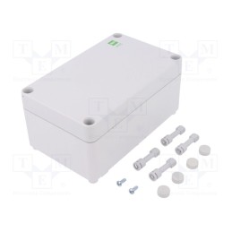 1 pcs x ELEKTRO-PLAST NASIELSK - 2707-00 - Enclosure: multipurpose, X: 105mm, Y: 170mm, Z: 82mm, INDUSTRIAL