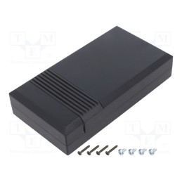 1 pcs x SUPERTRONIC - PP047N-S - Enclosure: multipurpose, X: 67mm, Y: 125mm, Z: 31mm, vented, ABS