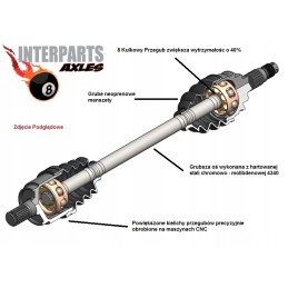 Polos drive extreme rear Yamaha Viking