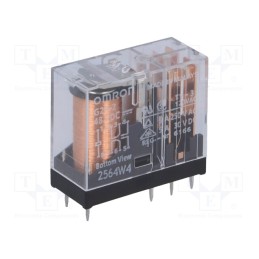 1 pcs x OMRON OCB - G2R-2 48VDC - Relay: electromagnetic, DPDT, Ucoil: 48VDC, Icontacts max: 5A, PCB