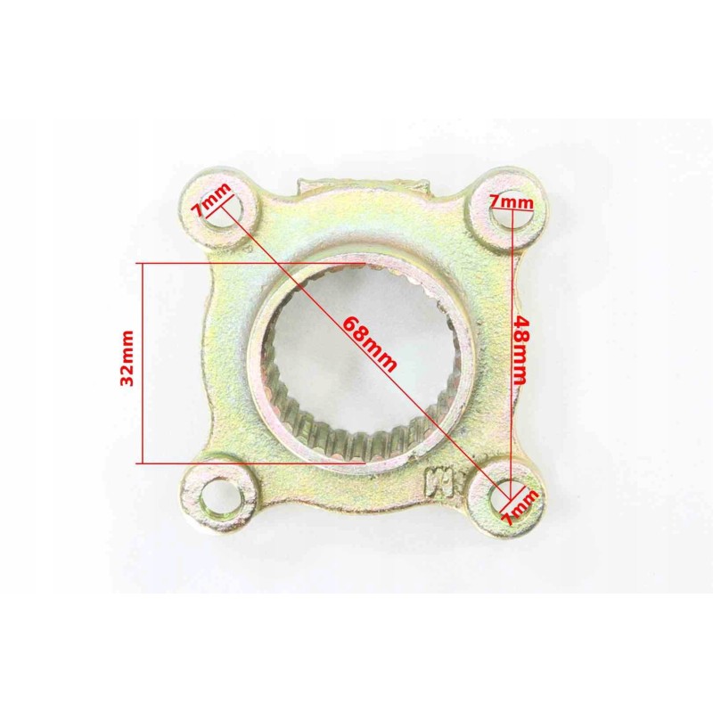 Rear hub atv 125 drive sprocket 31 cutters quad bashan loncin kxd