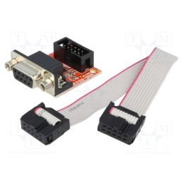 1 pcs x OLIMEX - MOD-RS232 - Expansion board, D-Sub 9pin,UEXT, Interface: RS232, 33x26mm