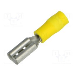 5 pcs x JST - FVDDF0.5-110A-5 YE (LF) K - Terminal: flat, 2.8mm, 0.5mm, female, 0.2÷0.5mm2, crimped, yellow
