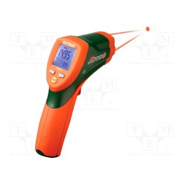 1 pcs x EXTECH - 42512 - Infrared thermometer, LCD, -50÷1000°C, Accur.(IR): ±(1% + 1°C)