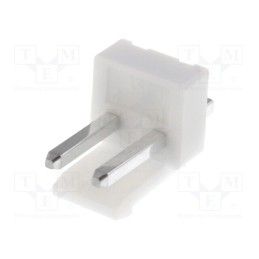 5 pcs x JST - B2P-VH (LF)(SN) - Socket, wire-board, male, VH, 3.96mm, PIN: 2, THT, 250V, 10A, -25÷85°C