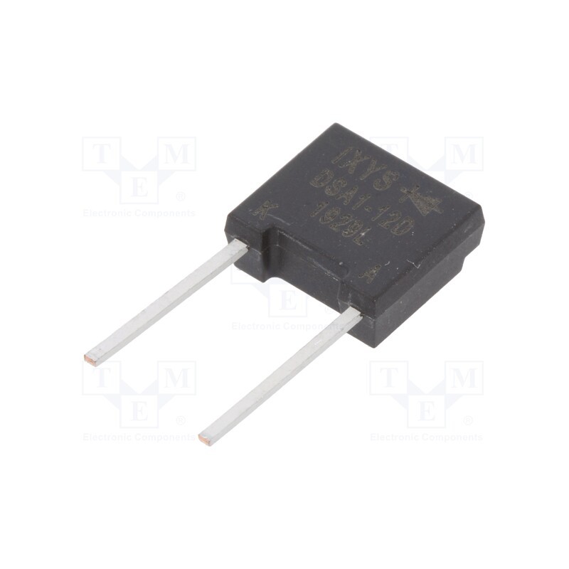 1 pcs x IXYS - DSA1-12D - Diode: rectifying, THT, 1.2kV, 2.3A, , Ifsm: 110A, FP-Case